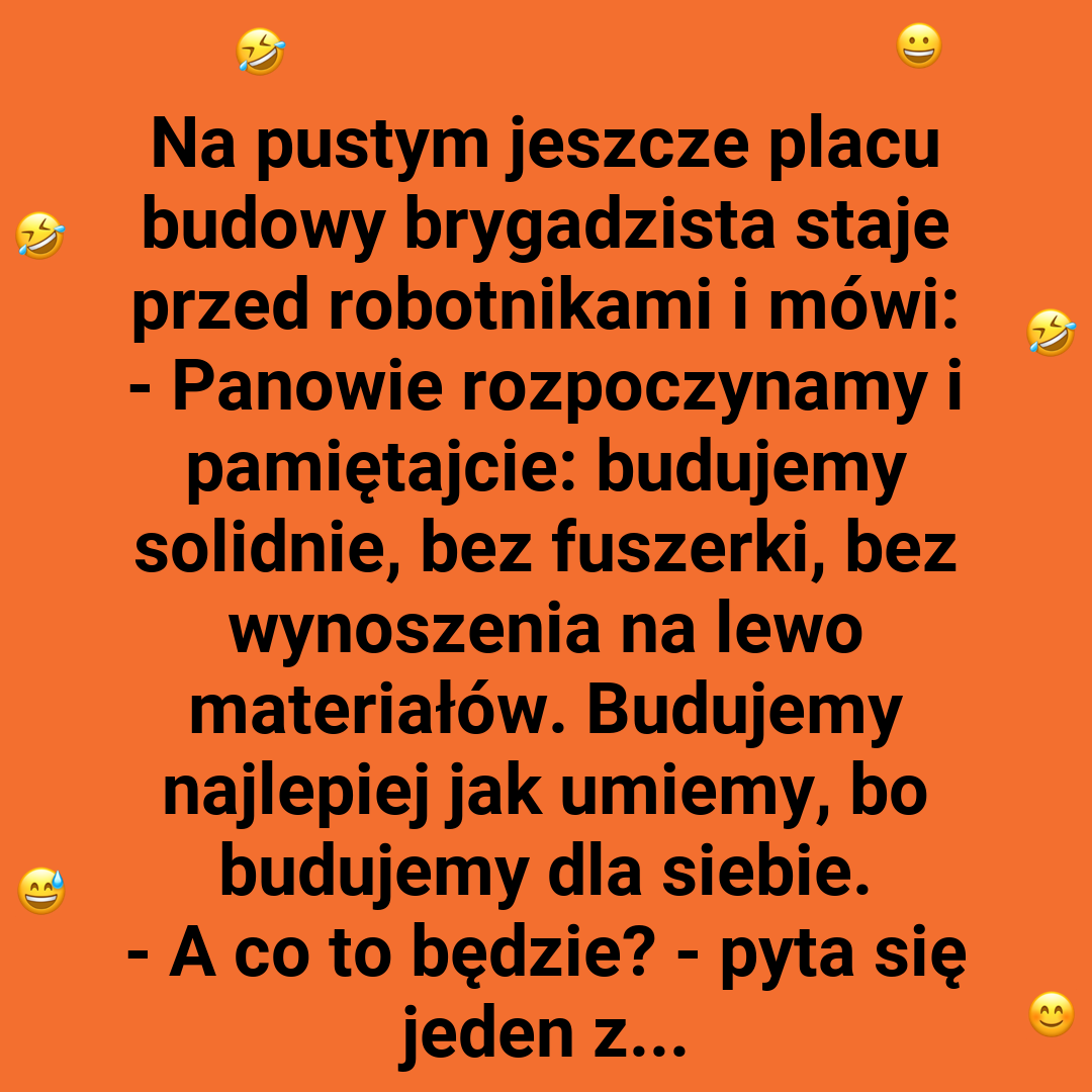 Budowlane zaskoczenie