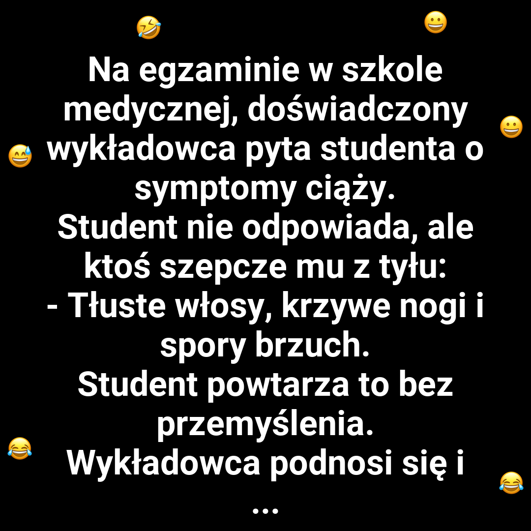 Egzamin w szkole medycznej