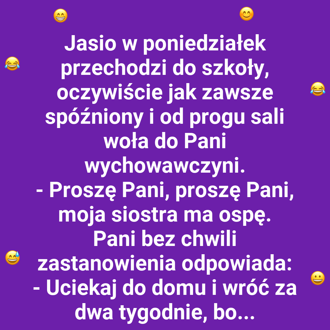 Gdy ospa to wymówka