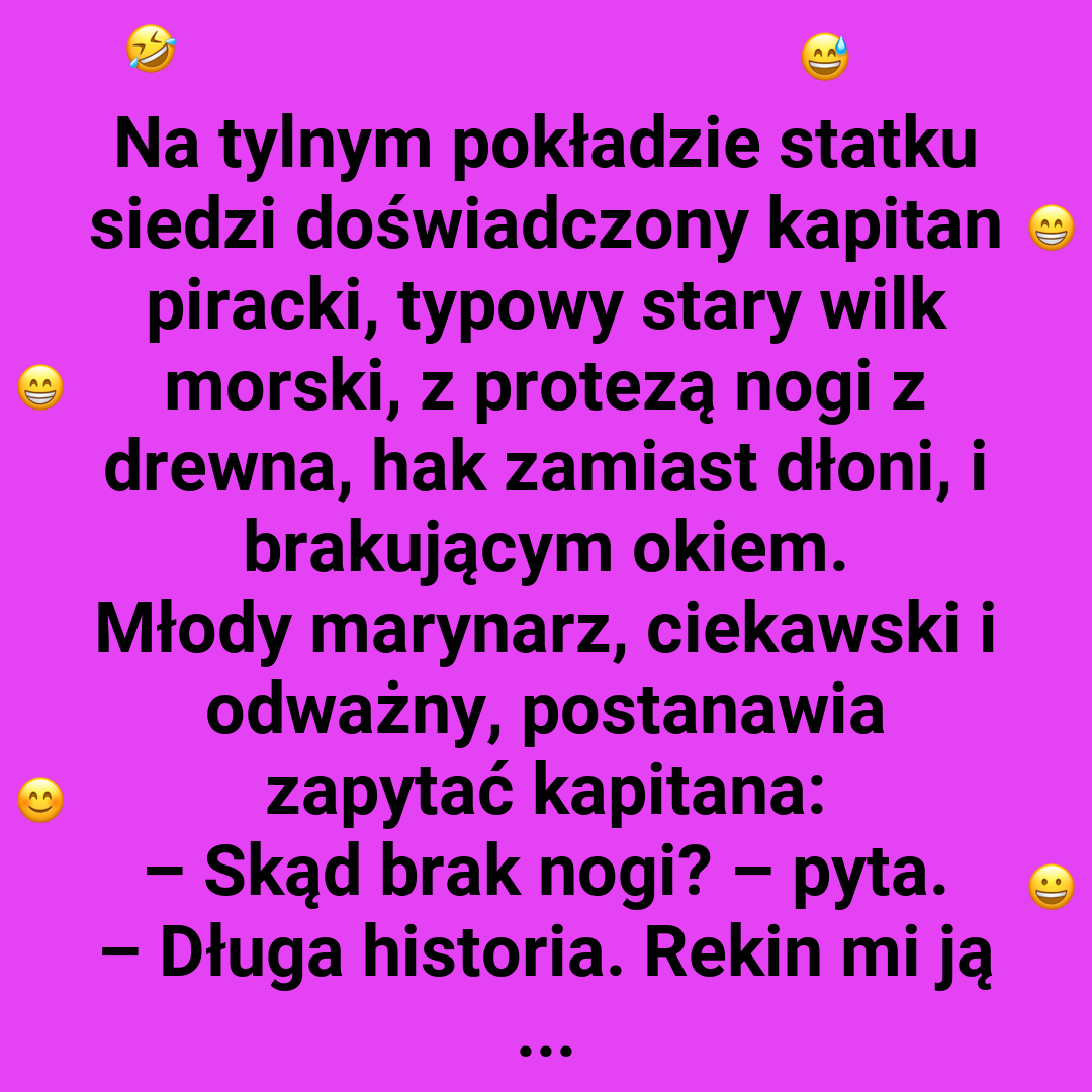 Hak, oko i mewa – pech pirata