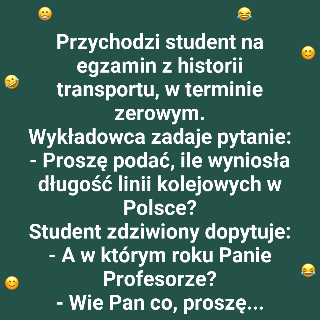 Historia kolei po studencku