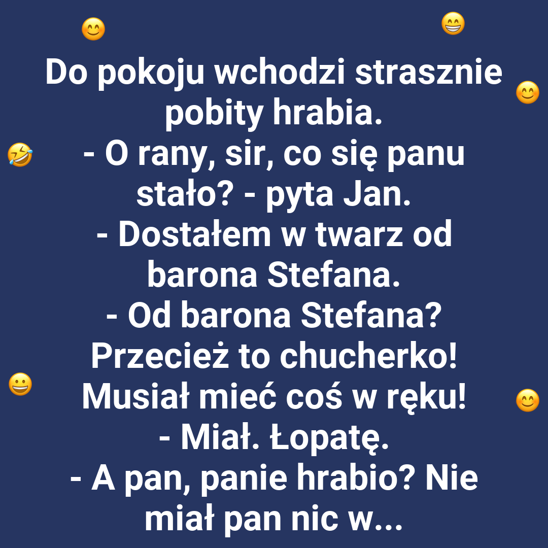 Hrabia został pobity
