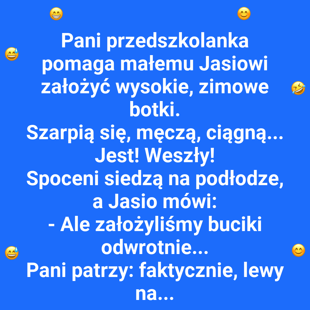 Jasio i niespodzianka w butach