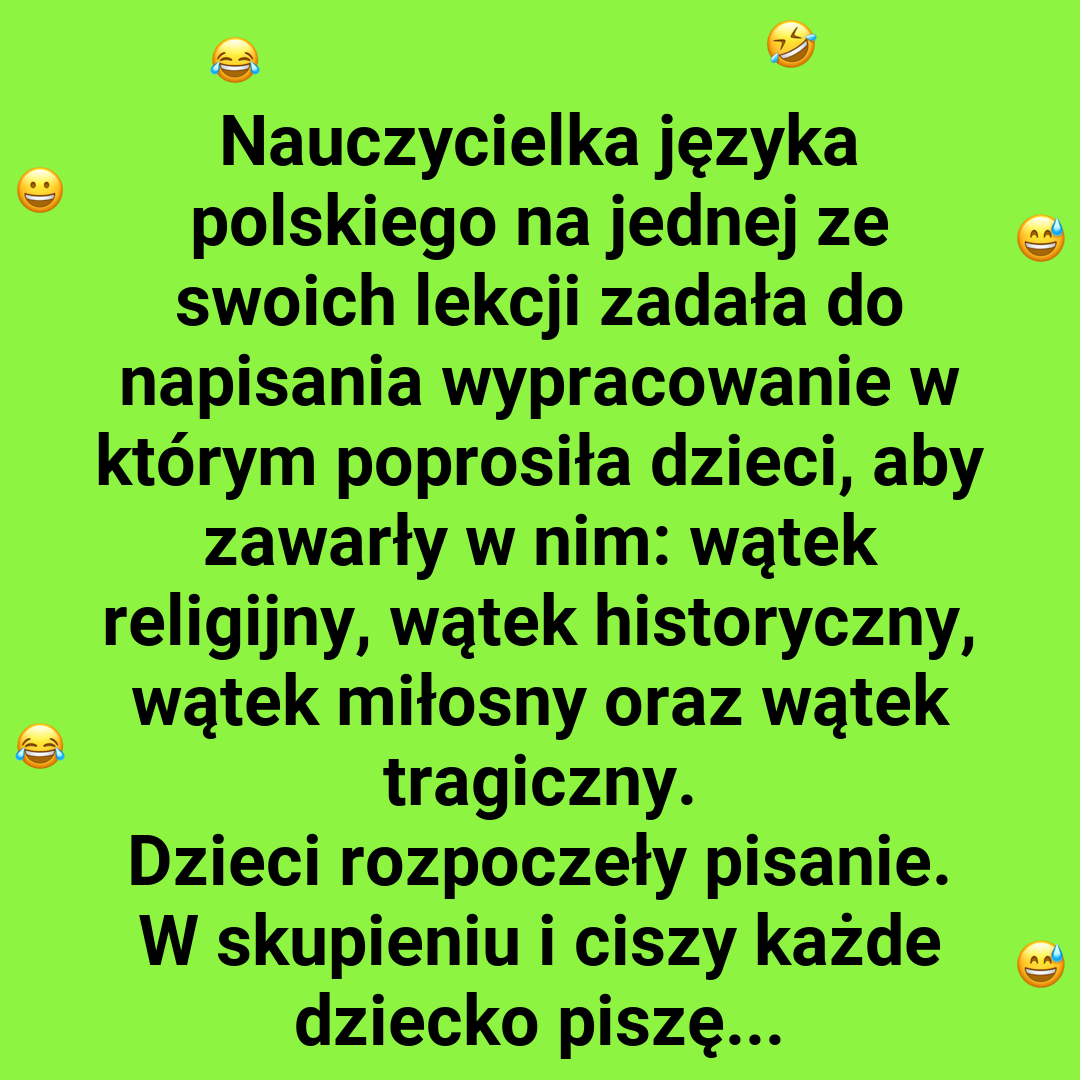 Jasiowy talent do łączenia wątków