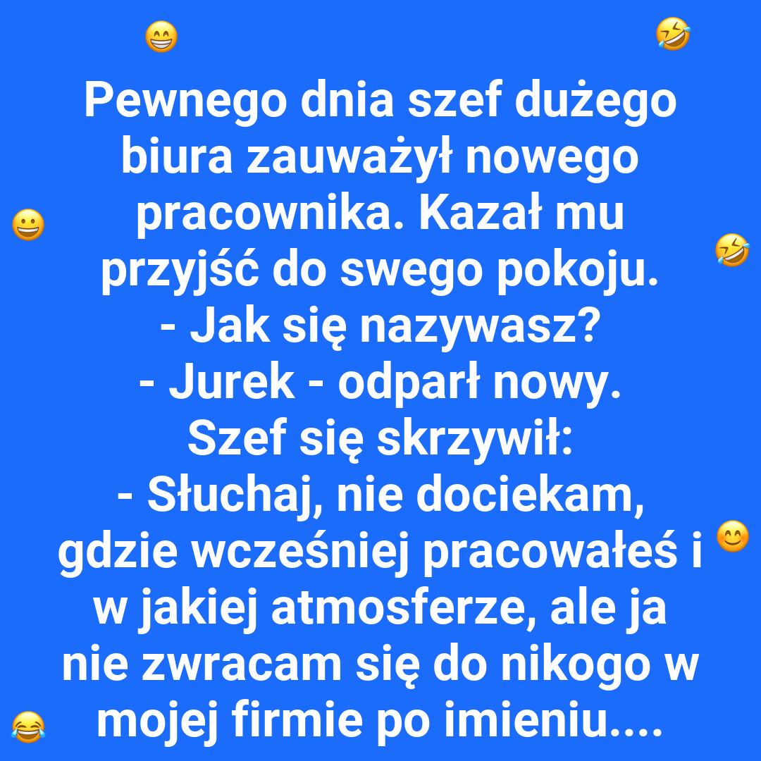 Jerzy Kochany kontra szef