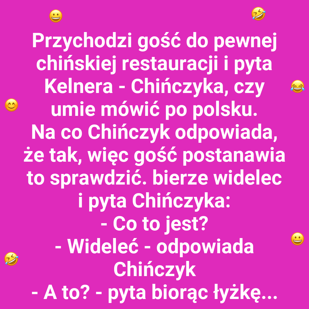 Językowe zaskoczenia w restauracji