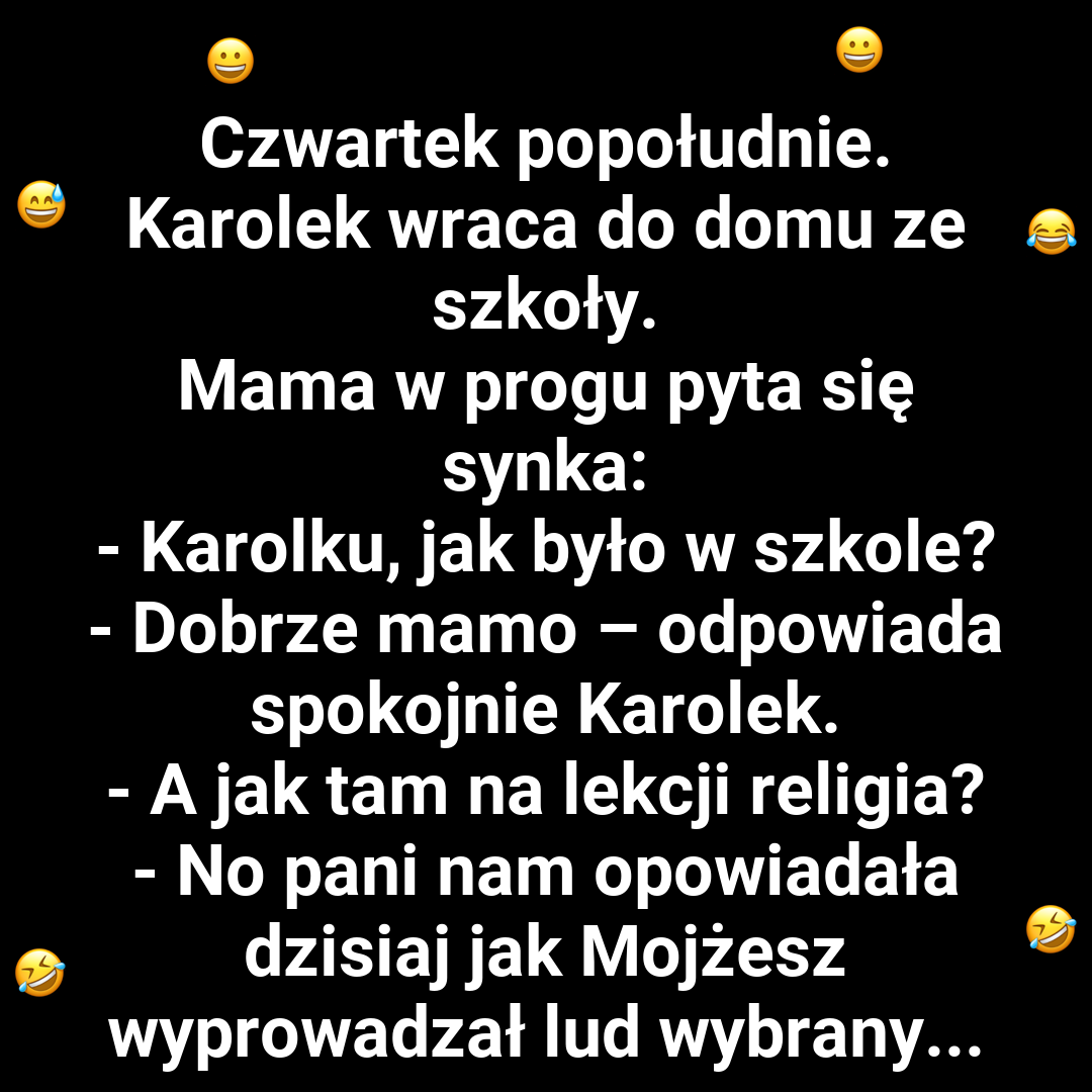 Lekcja religii oczami dziecka