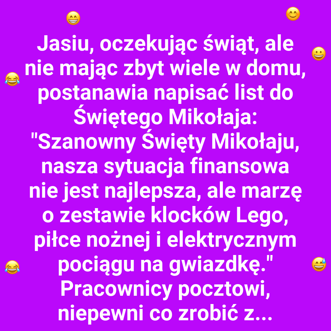 List do Mikołaja