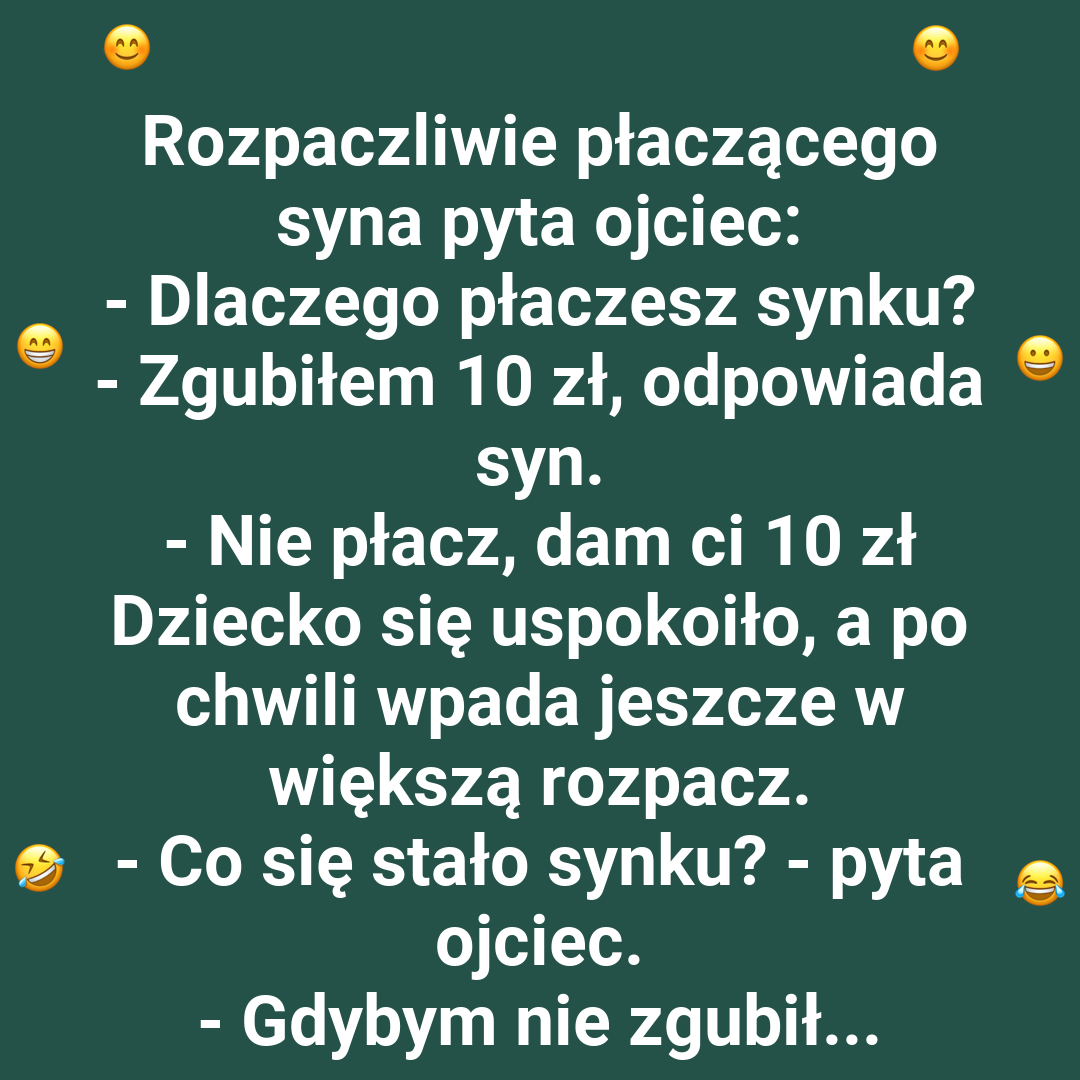 Łzy niedoszłego milionera
