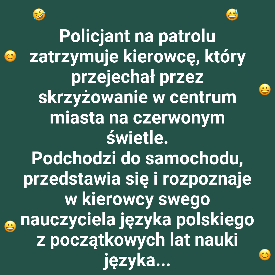 Nauczyciel na dywaniku u ucznia