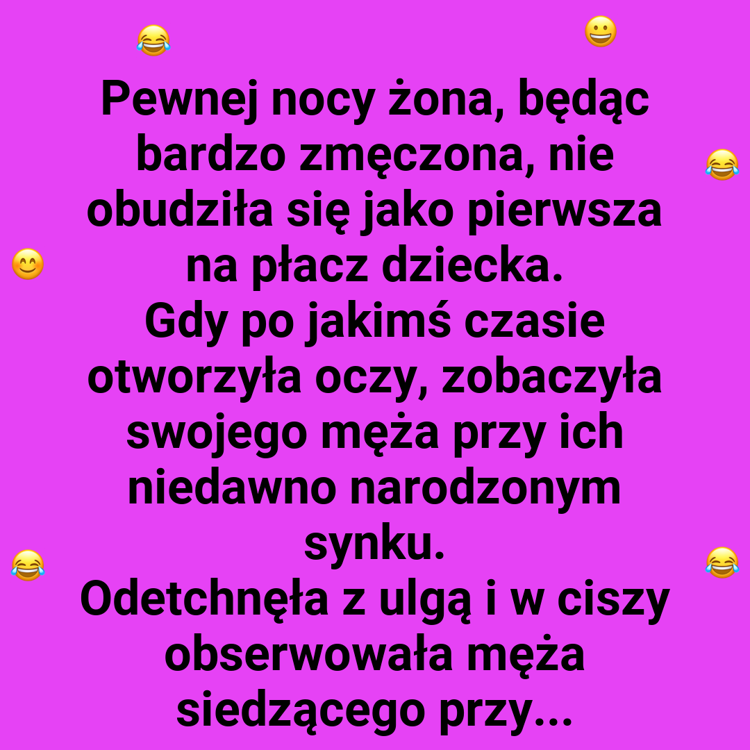 Nie dziecko a kołyska