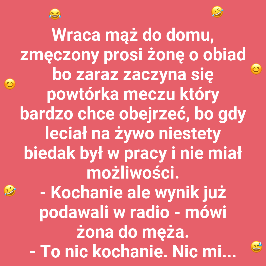 Obiad podczas meczu i rozczarowanie