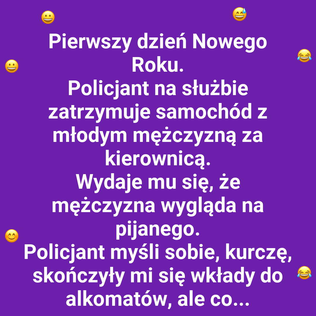 Policjant balonik i niespodzianka