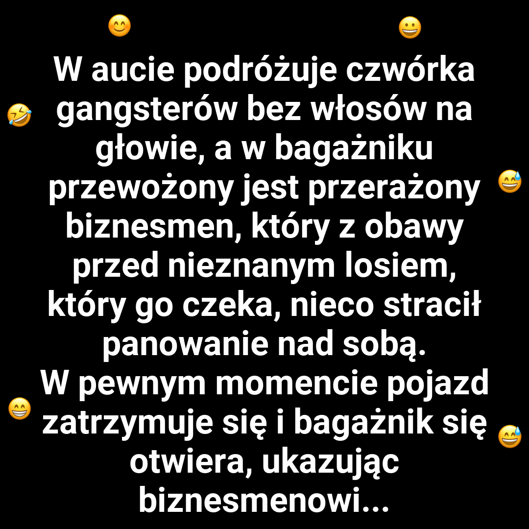 Policjant zaskakuje biznesmena