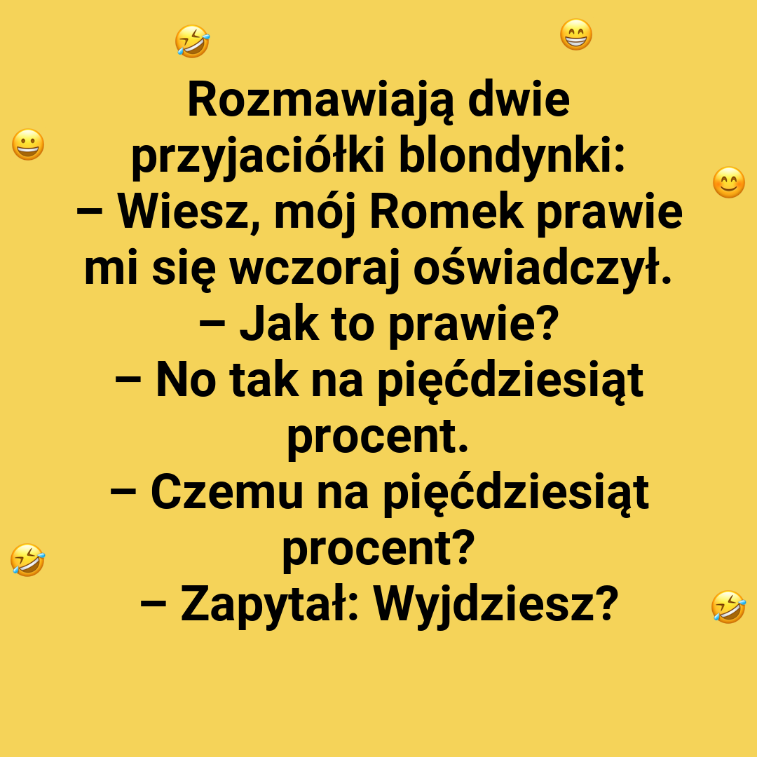 Prawie się oświadczył