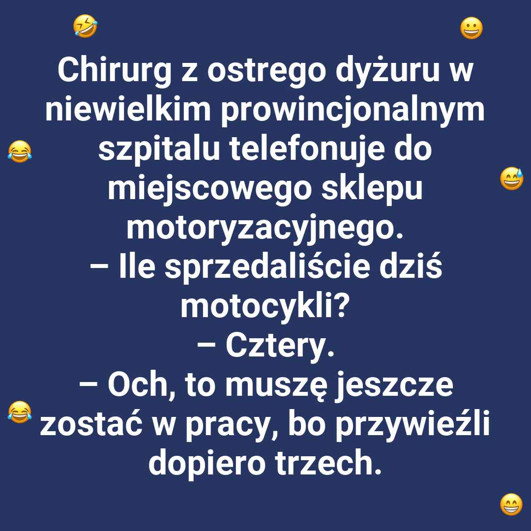 Prosta matematyka na ostrym dyżurze