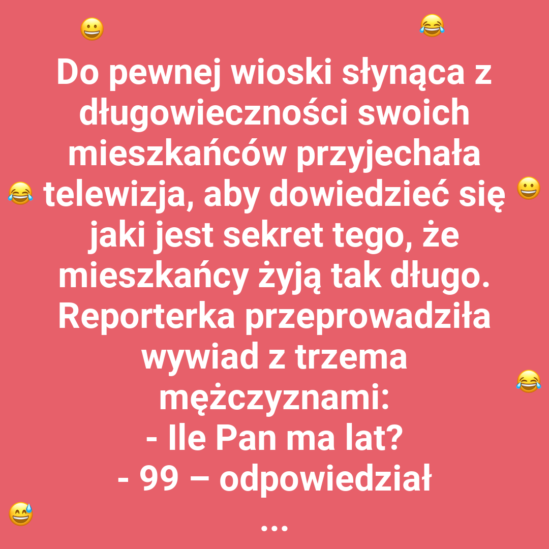 Receptura na długowieczność