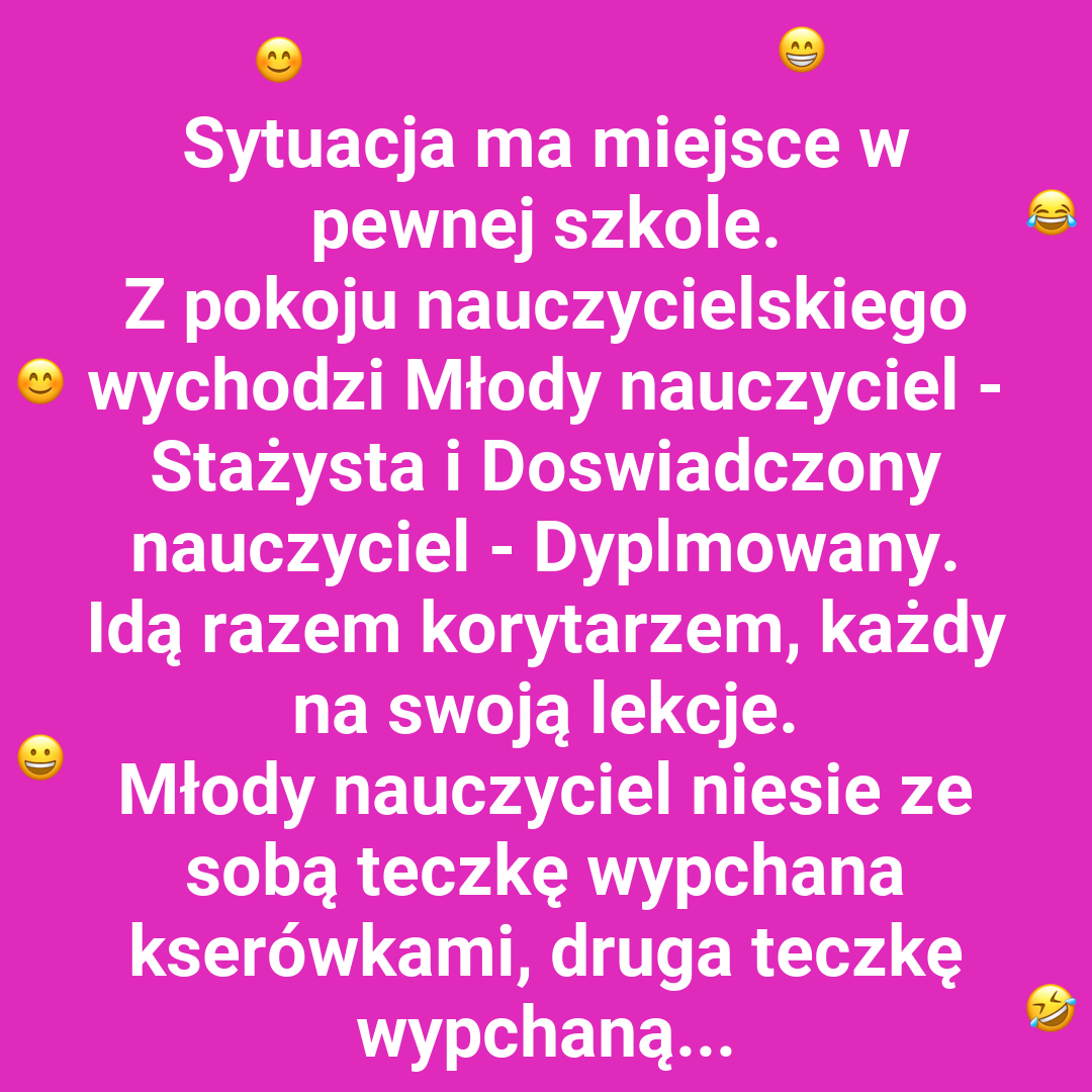 Rozmowa nauczycieli
