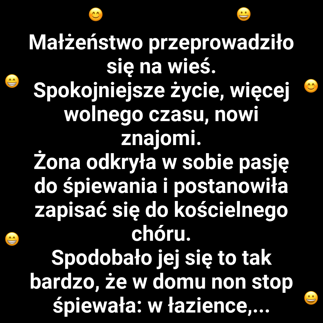 Śpiewająca żona