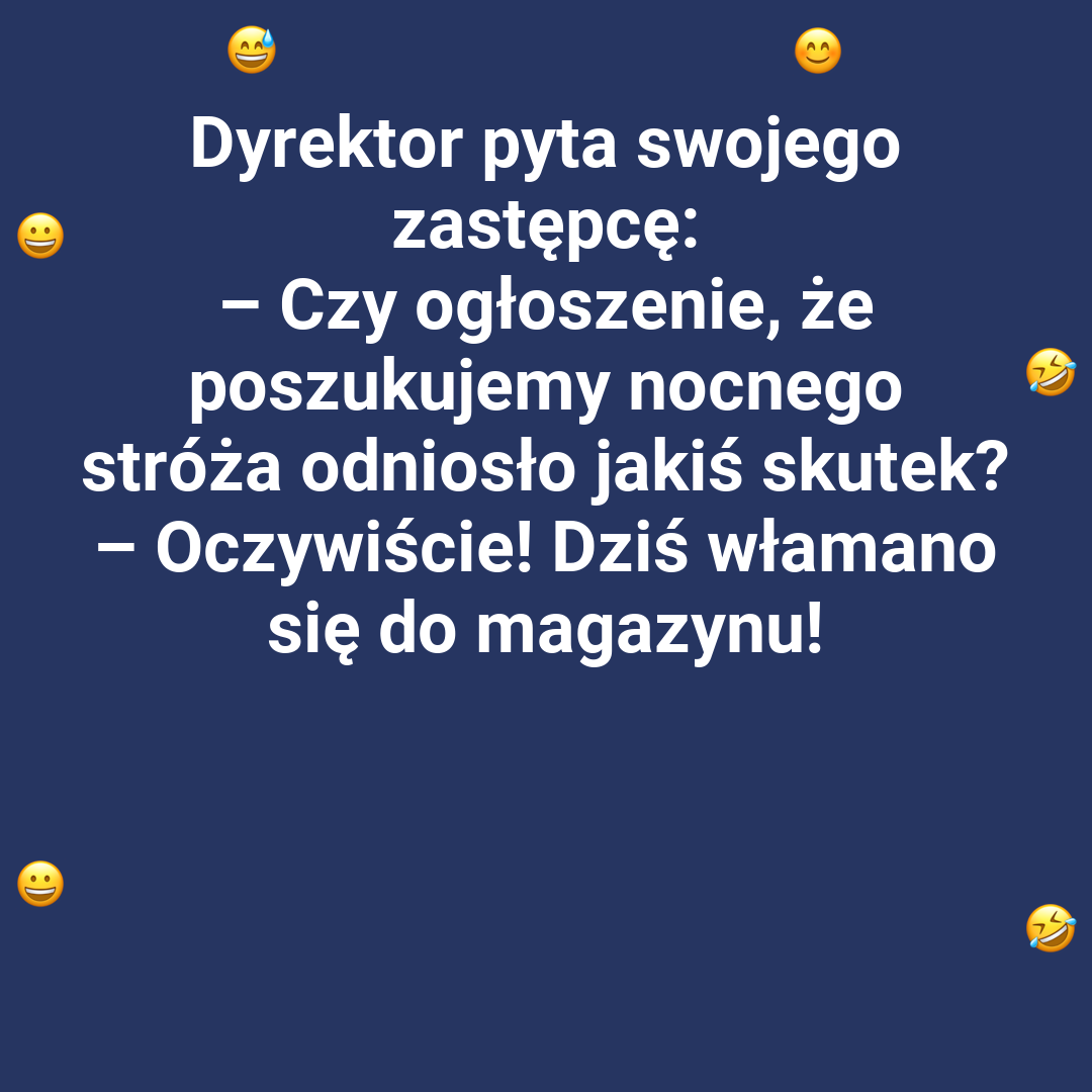 Stróż na pilne zamówienie