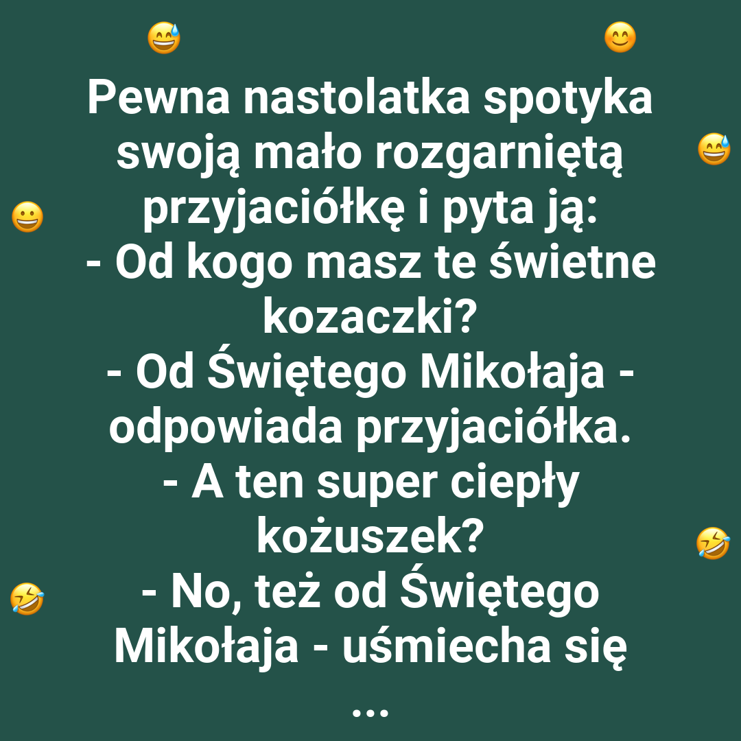 Święty Mikołaj kontra bocian