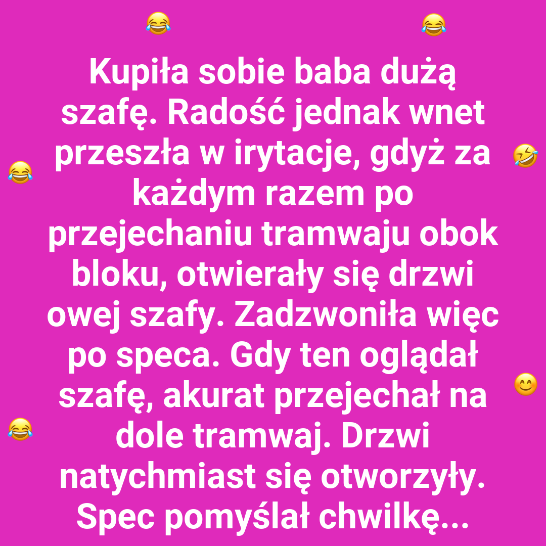 Szafa pełna niespodzianek