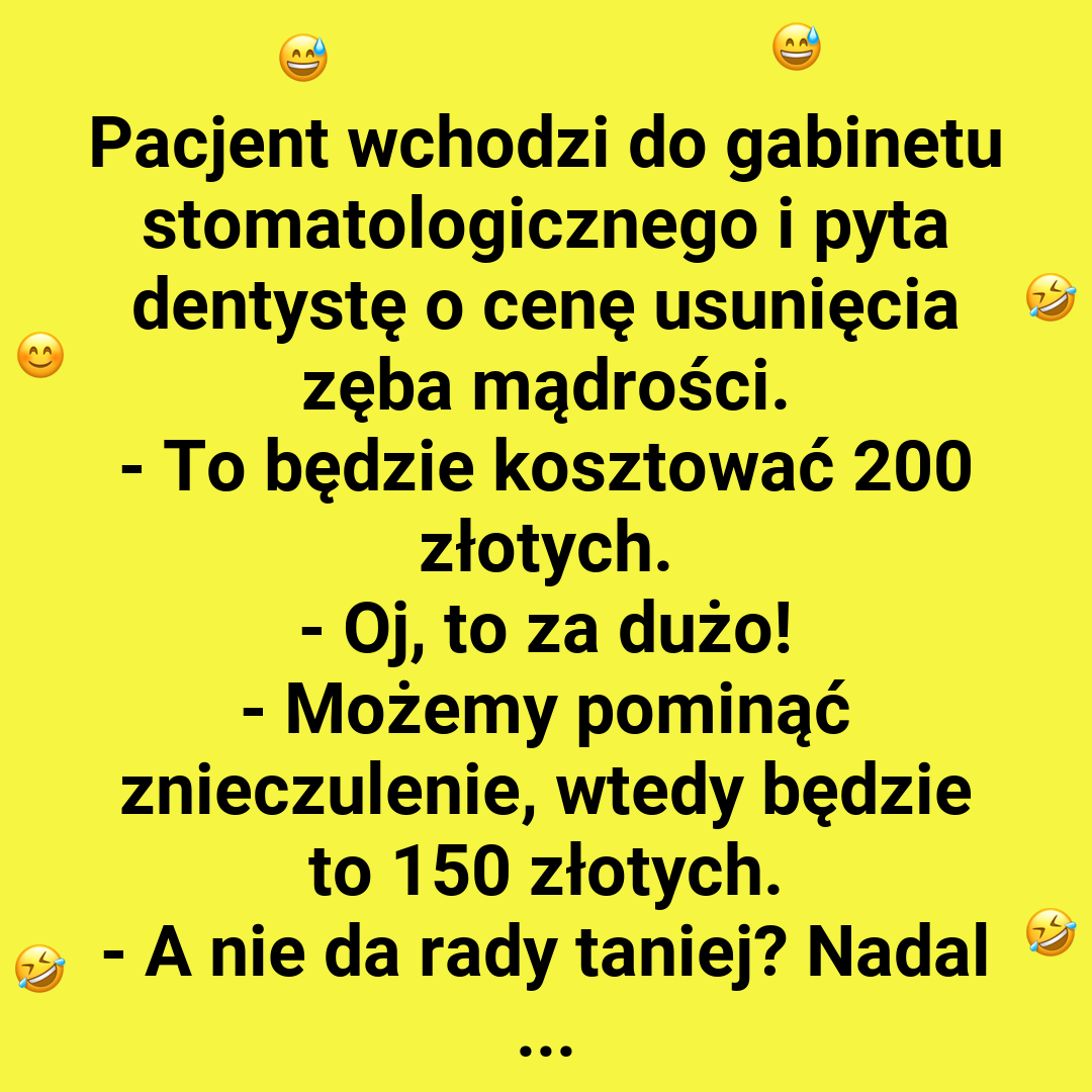 Teściowa u dentysty