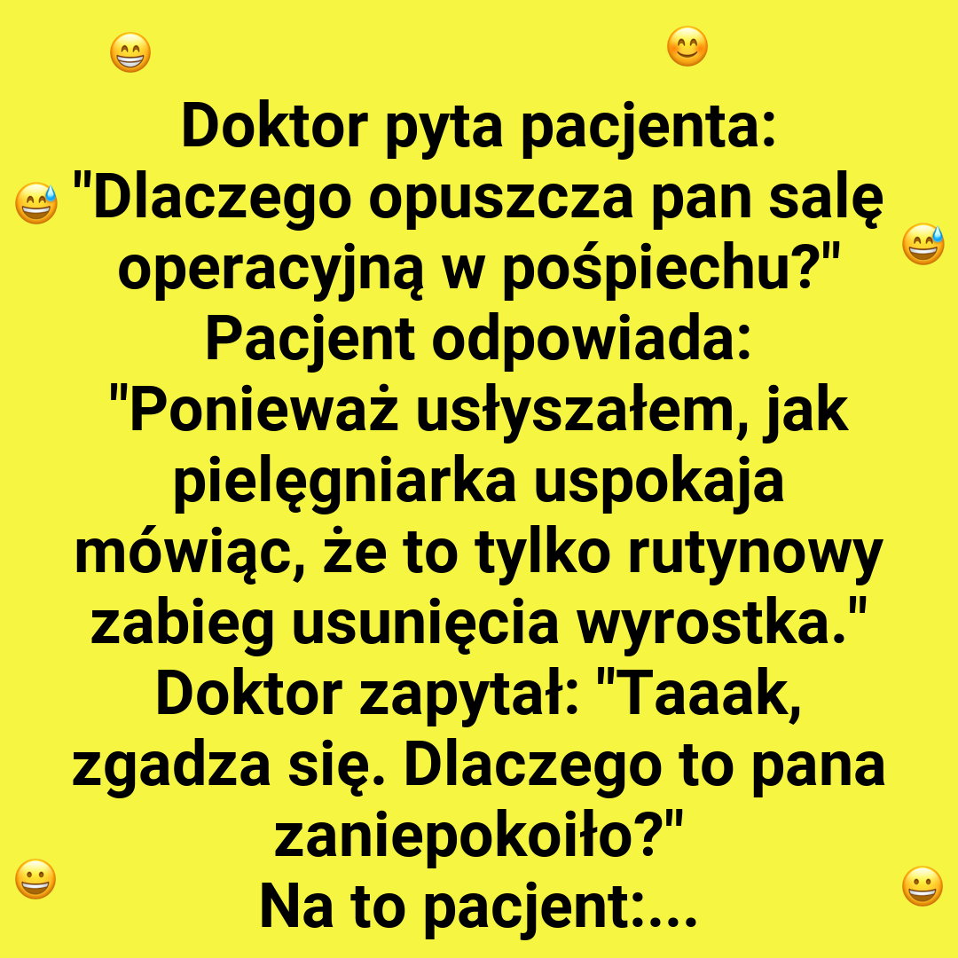 Uciekający pacjent