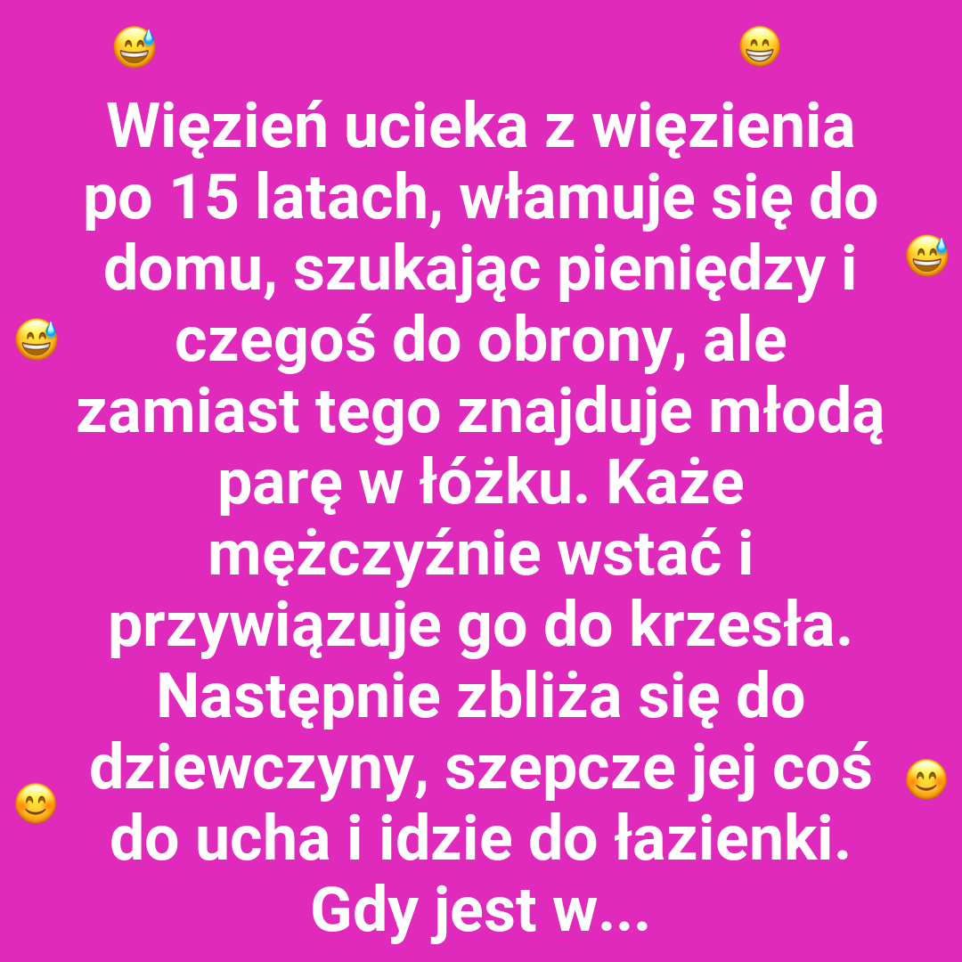 Uciekinier z nietypowymi pytaniami