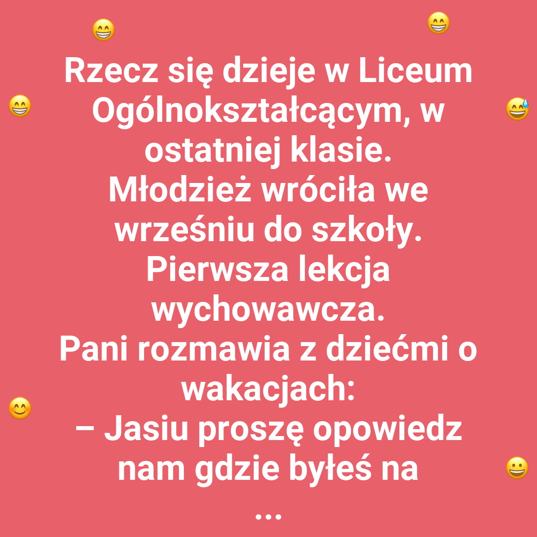 Wakacyjne przemiany