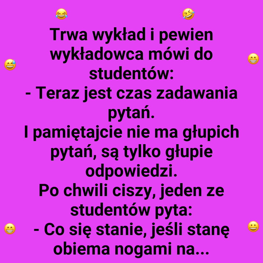 Wykład z przymrużeniem oka