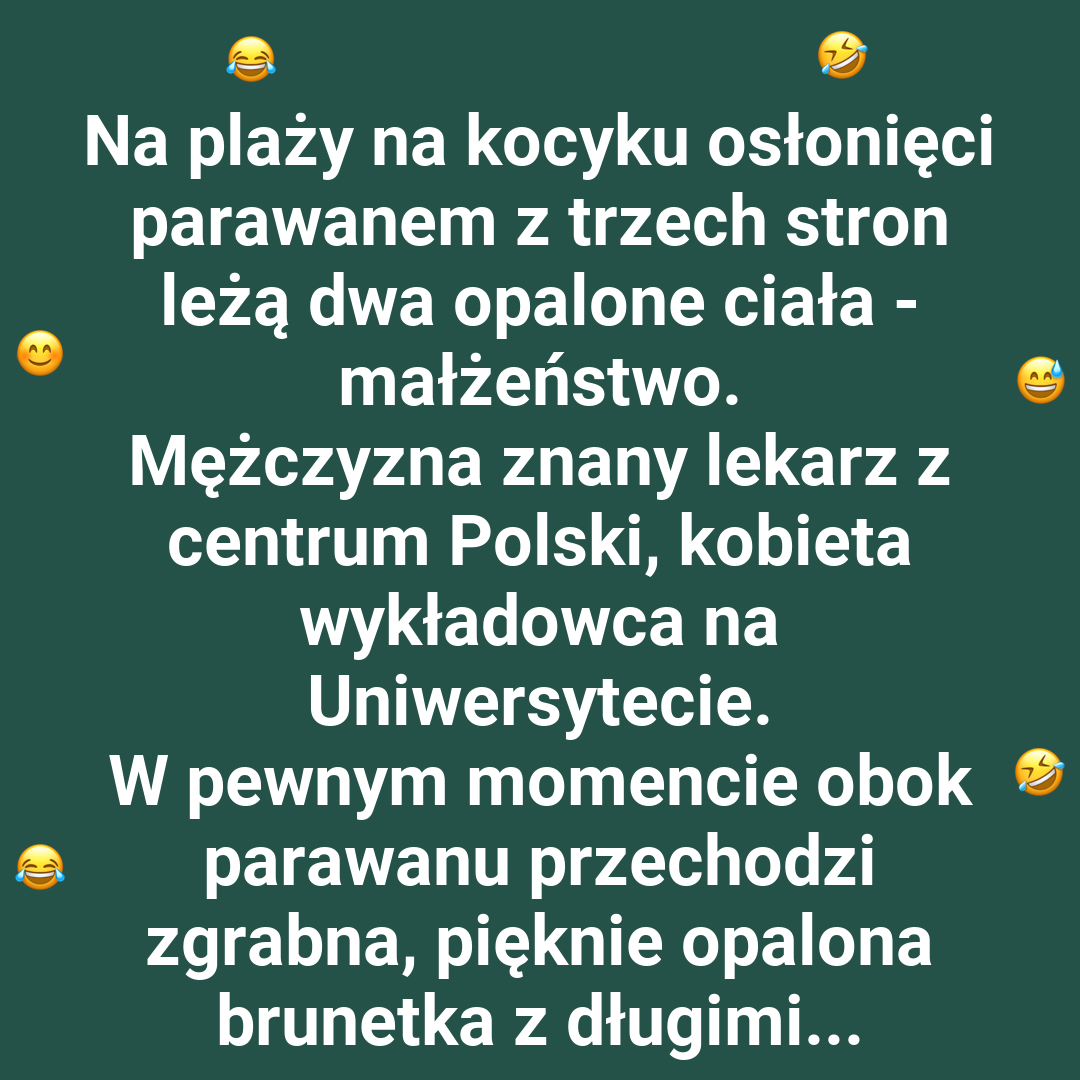 Zawodowe relacje na plaży