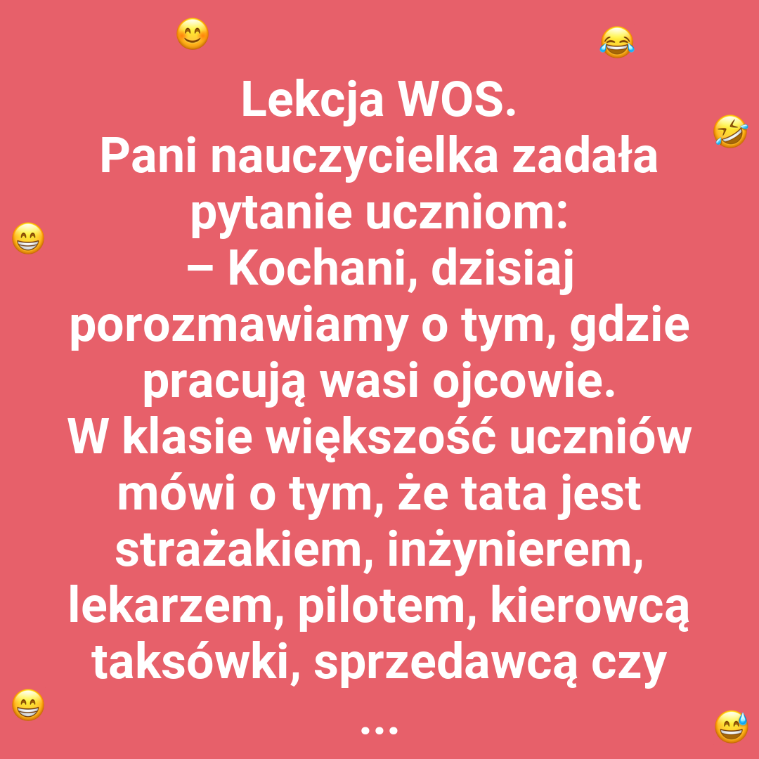 Zmyślona historia Jasia i wstydliwy zawód taty